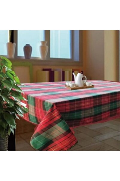 OEM Christmas decorative tablecloth, size 140 x 240 cm, Plaid