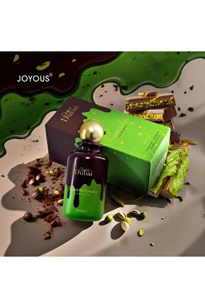 Joyous Dubai Chocolate Edition Eau de Parfum, 100ml, Men's Perfume, Long-lasting fragrance