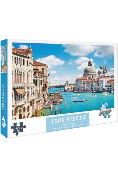 Bukela 1000 Piece Puzzle for Family Time Activity, Vibrant Colors