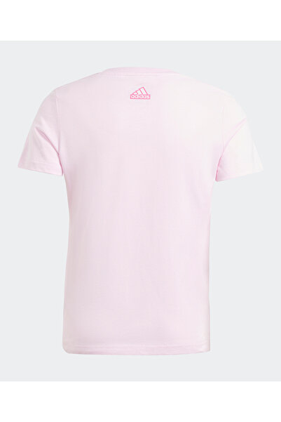 adidas Junior Summer Graphic T-Shirt - Pink