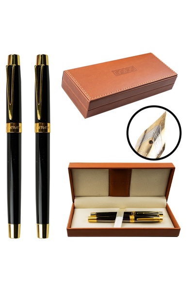 NEBO Set pix + stilou, etui maro -