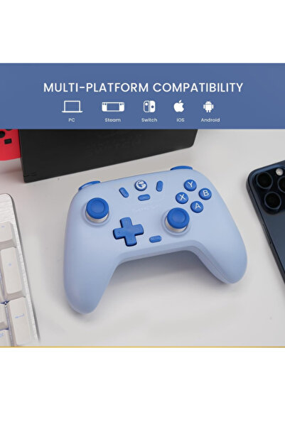 GameSir Nova Lite Controller for PC, Steam, Switch, iOS and Android Devices, Wireless Gamepad