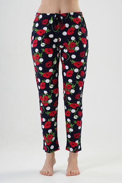 VİENETTA K112034 Cotton Women's Single Bottom Pajama