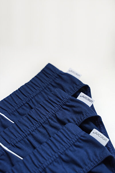 uniconf Set of 3 men's briefs made of 100% cotton PB41SETRNAV,Uniconf