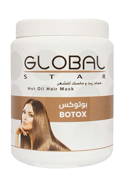 Globalstar قناع الشعر بالبوتوكس وحمام الزيت من جلوبال ستار، 1 لتر