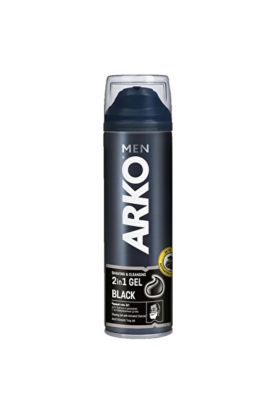 ARKO 2in1 Black Men Traş Jeli 200 ml