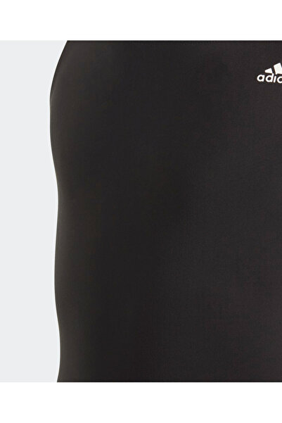 adidas Solid Fitness Swimsuit - Black