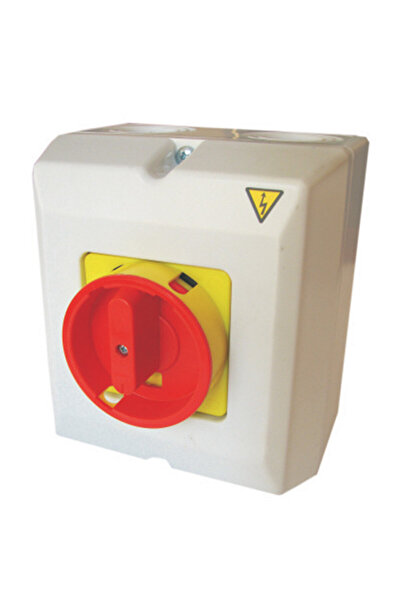 Other Întrerupător cu camă blocabil, 63A, 3 poli, IP65, buton roșu