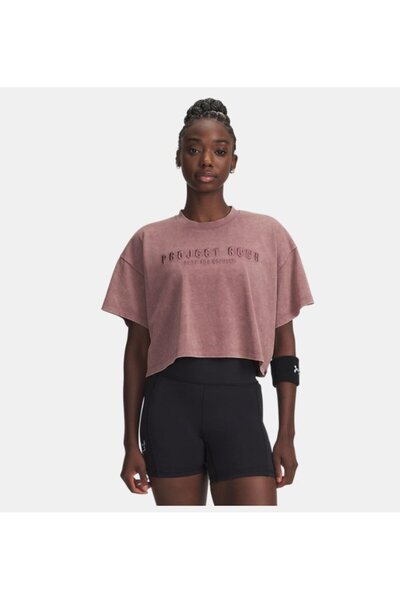 Under Armour Kadın UA Project Rock Statement Graphic Kısa Kollu T-Shirt 60075...