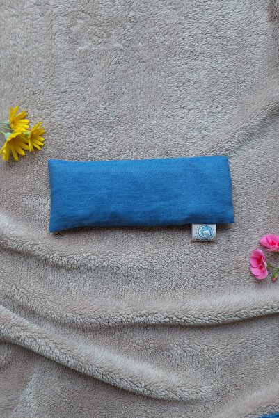 moonzy - minimalist & cozy Natural Black Wheat Eye Relaxation Pillow – Eye Pillow with Washable Cotton Cover