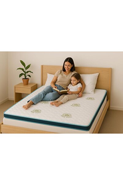 the home mart غطاء مرتبة من إسفنج الذاكرة من هوم مارت، مصنوع من مادة الصبار، ...