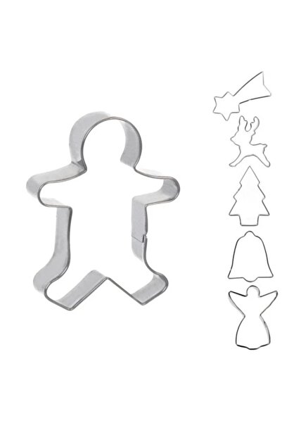 OEM Set de 6 forme metalice pentru biscuiți de Crăciun