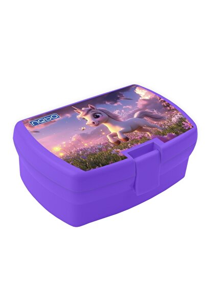 NEBO Sandwich Box, Purple, 16.5x14x6.5 cm -