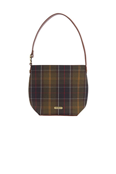 Barbour Cedar Tartan Bucket Kol Çantası TN11 Classic Tartan