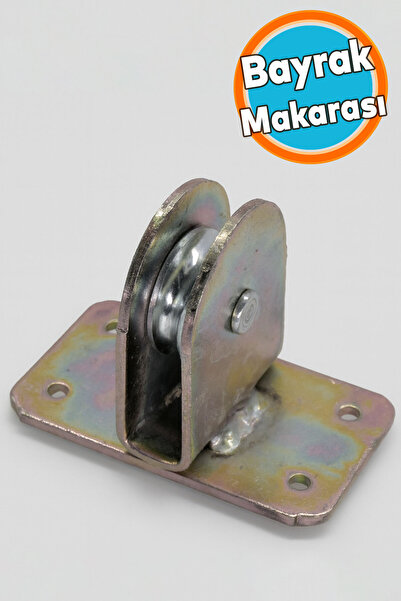 NZB Tablalı Bayrak Makarası Paslanmaz Çelik Dayanıklı Halat Sistemli Kolay Kurulum Bayrak Askı Makinası