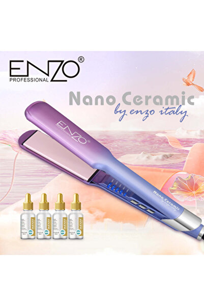 Enzo Professional ENZO EN-3116 Multi-function Hair Straightener including 4 oil serum