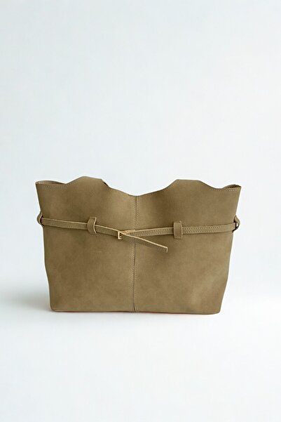 yako حقيبة كتف ويد نسائية أنيقة من الجلد الناعم ذات ملمس مميز وحجم كبير