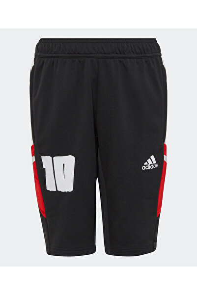 adidas بنطلون ميسي نصف - أسود