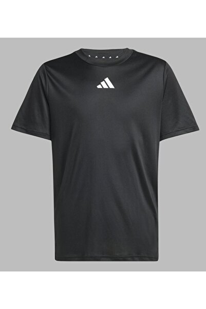 adidas TRAIN ESSENTIALS 3-STRIPES T-SHIRT SET-Black