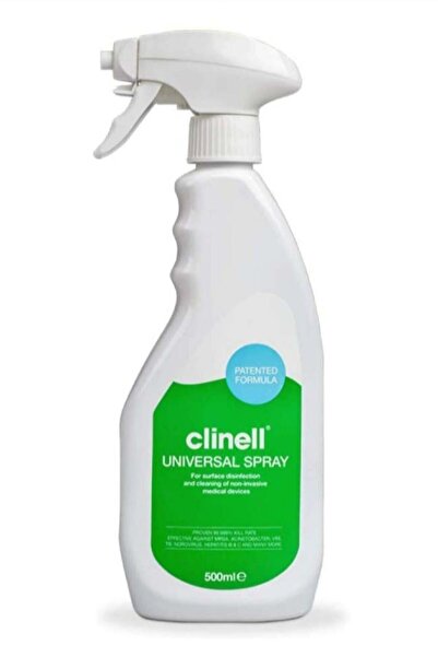clinell Clenil Universal Disinfectant Spray 500ml - Kills 99.9% of germs quickly and is safe for all surfaces