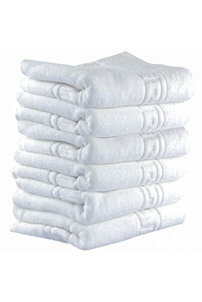 Quasar & Co. Set of 12 bath and body towels, 70 x 140 cm, 600 g/m2, hotel quality, 100% cotton, white