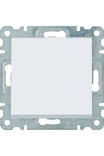 Other 1-pole normally open switch, white LUMINA