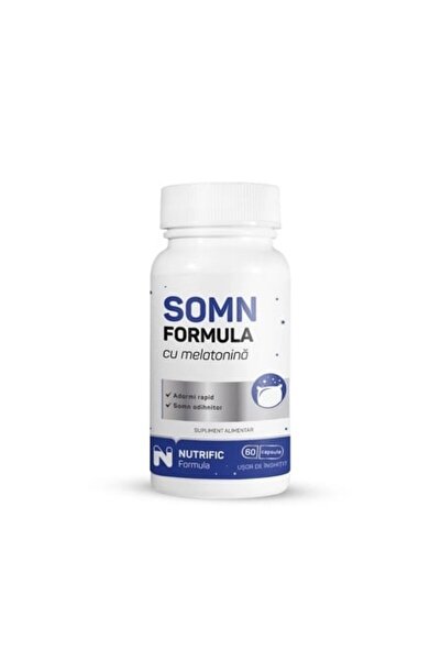 DAsiNU Somn Formula cu Melatonina, 60 capsule