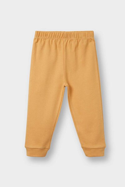 DeFacto Erkek Bebek Pijama Takımı Aslan Baskılı Uzun Kollu Üst Uzun Alt F0551A525AU