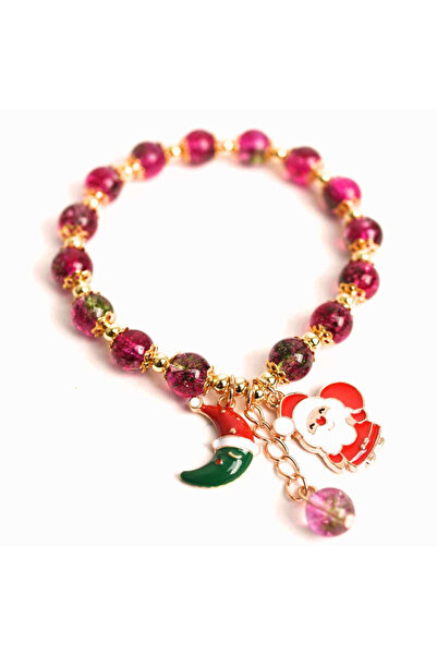 craftmystic Brățară cu turmalină multicoloră 6mm - echilibru și energie pozitivă