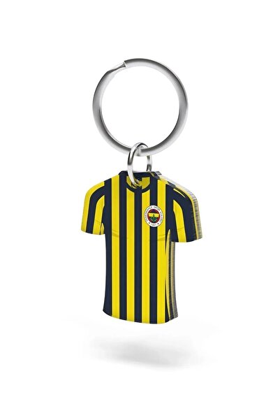 Fenerbahçe Lisanslı 2024/2025 Yeni Sezon Çubuklu Forma ve Forma Anahtarlık