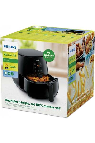 Philips Philips Daily Collection Air Fryer, Black, HD9260/94