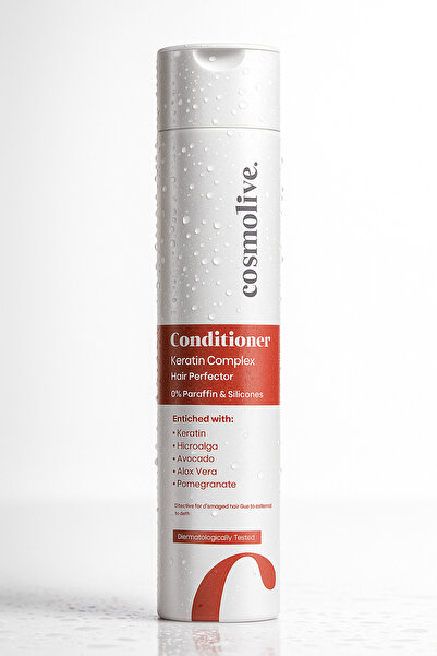 Cosmolive Saç Için Kolay Tarama Kremi - Saç Teli Güçlendirici Hair Conditioner Keratin Saç Kremi