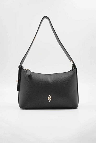 Aron Atelier Lina Siyah Kadın Omuz Çantası