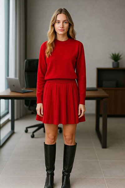 MODA triko ettekli takım,kadın takım,kadın triko takım