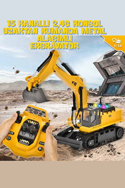 welcomein Oyuncak Sesli Işıklı Şarjlı 2.4Ghz Uzaktan Kumandalı 360° Dönen Met...