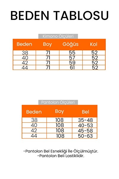 Bestenur Kimonolu Double Suit 1623 - Black