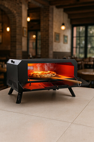 FLARTE TAŞ FIRIN Gazlı Pizza Taş Fırın 40cm