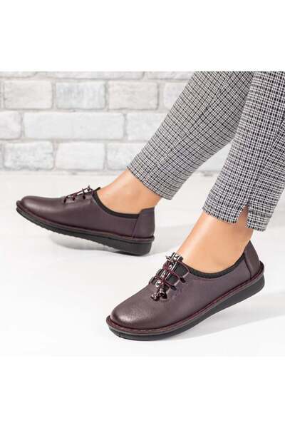 BMoD Pantofi casual mov pentru femei cu șireturi MOD10007