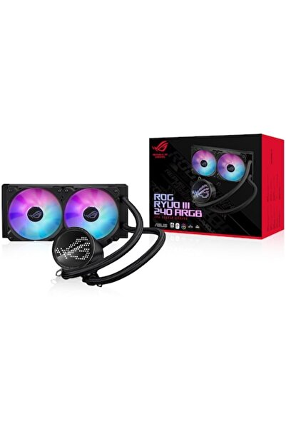 ASUS ROG RYUO III 240 ARGB processor cooler, all-in-one with liquid cooling, Asetek generation 8 pump,