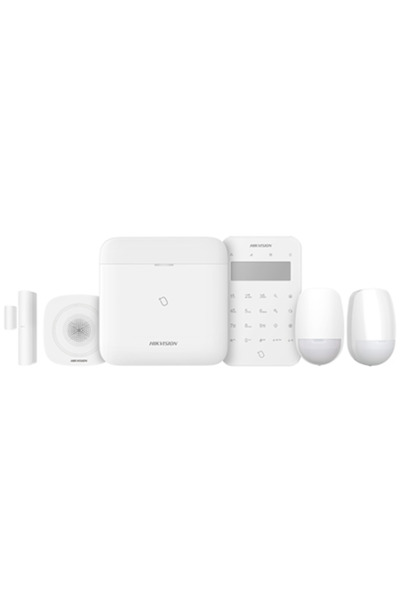 Hikvision Kit sistem de alarma AX PRO Wireless, LAN + Wi-Fi + 3G/4G - DS-PWA9...