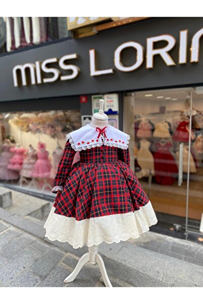 Miss Lorin Kids EKOSE YILBAŞI ÇOCUK ELBİSE