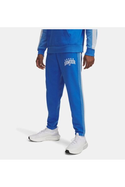 Under Armour Erkek UA Rival Fleece Colorblock Eşofman Altı 6003954-402