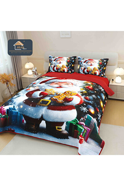 Inovius 5D Digital Printing Bedspread - Christmas Pattern CVT1002