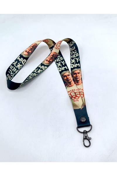 CİCCİBİCCİSHOP Ben bu yaz nerdeydim siyah zeminli boyun aakı ipi, düdük ipi