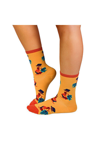 Pirin Hill Cotton socks COLOR COTTON Rooster YELLOW