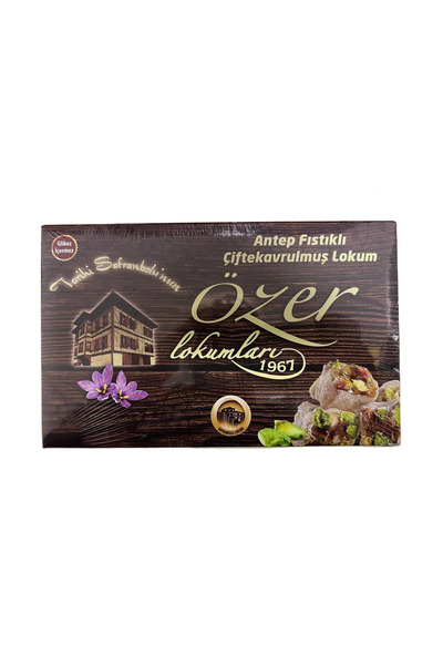 ALİ ÇELİK TARİHİ SAFRANBOLU ÖZER LOKUMLARI 1967 Çifte Kavrulmuş Safranbolu Lo...