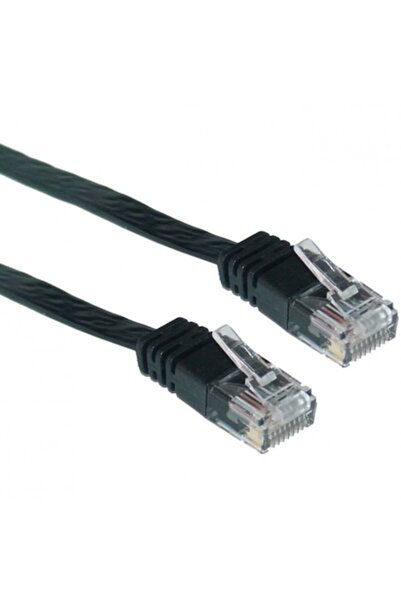 Spacer Cablu UTP Cat5e, cupru-aluminiu, 3 m, negru, AWG26