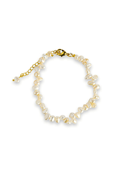 craftmystic Brățară boho chic cu perle baroce - Feminitate și rafinament