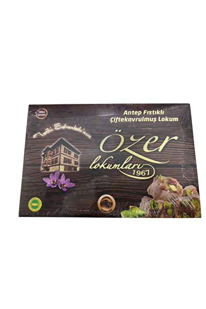 ALİ ÇELİK TARİHİ SAFRANBOLU ÖZER LOKUMLARI 1967 Çifte Kavrulmuş Safranbolu Lo...