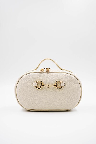 Aron Atelier Bonnie Bej Aksesuar Detaylı Kadın Omuz Çantası